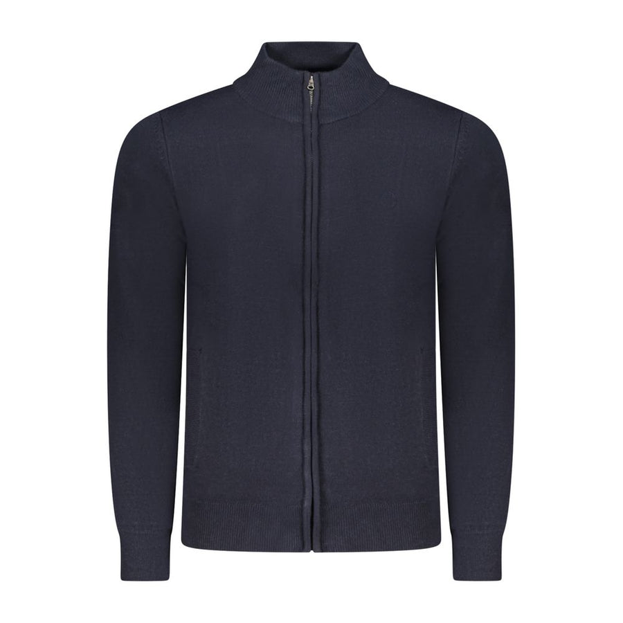Blue Acrylic Men Sweater