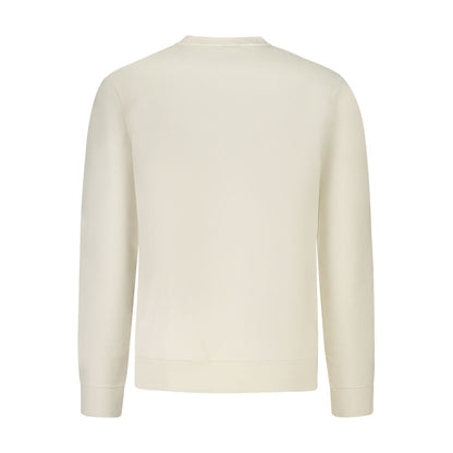 White Cotton Men's Sweatshirt