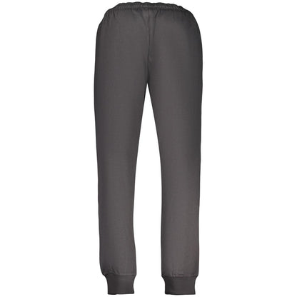 Black Cotton Men's Trouser