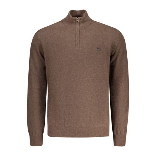 Brown Wool Men's Sweater