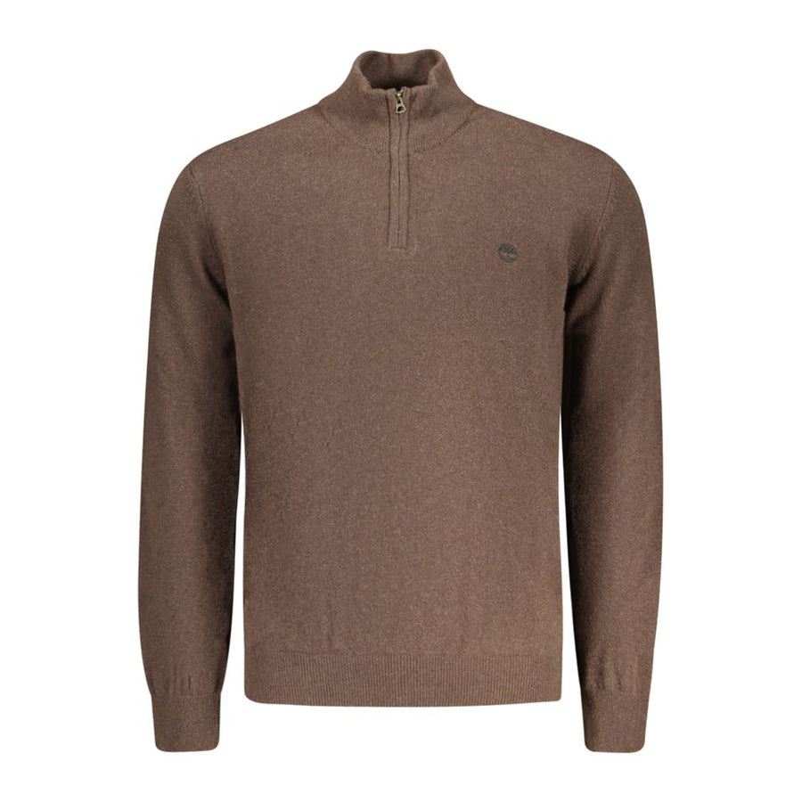 Brown Wool Men's Sweater