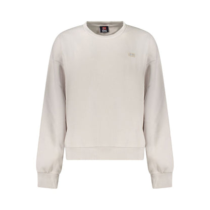 Gray Cotton Women's Sweatshirt