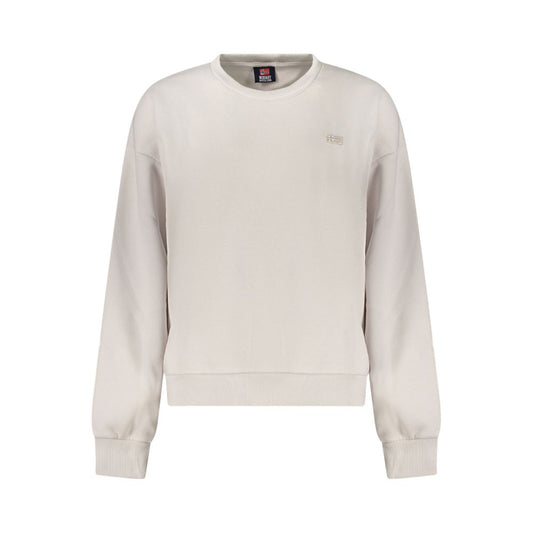 Gray Cotton Women's Sweatshirt