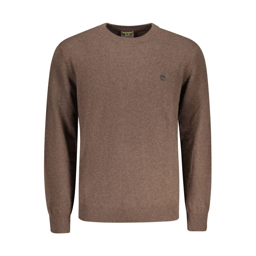 Brown Wool Men's Sweater