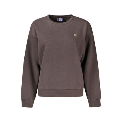 Brown Cotton Sweatshirt