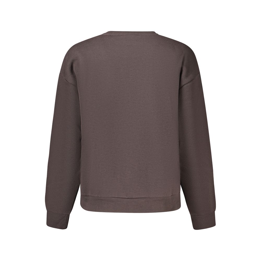 Brown Cotton Sweatshirt
