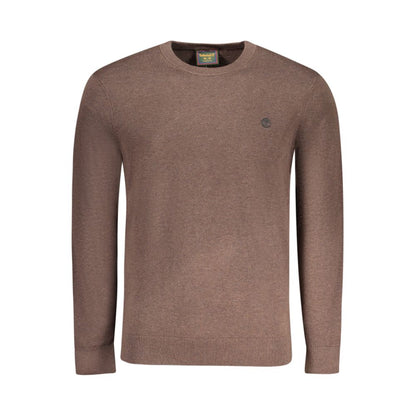 Brown Cotton Sweatshirt