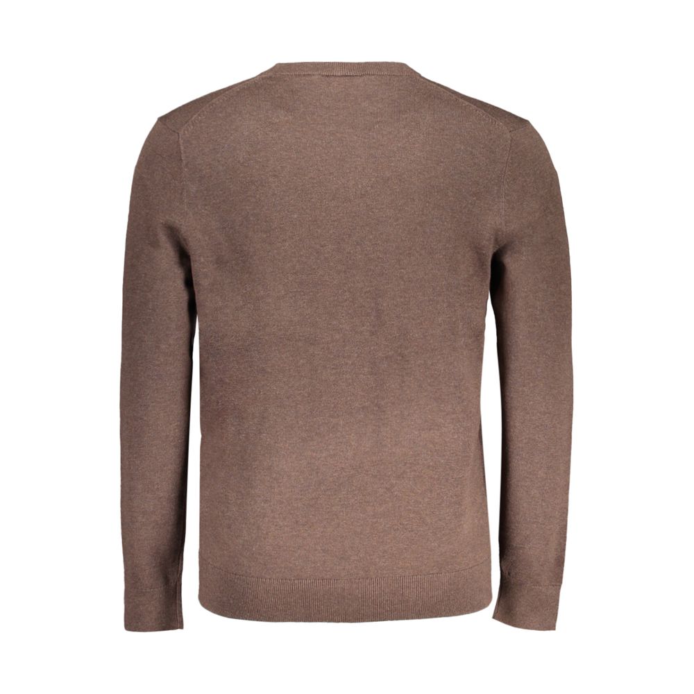 Brown Cotton Sweatshirt
