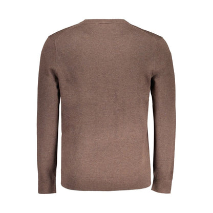 Brown Cotton Sweatshirt