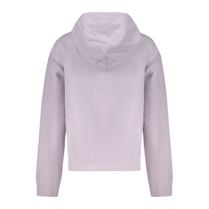 Purple Cotton Women's Sweatshirt