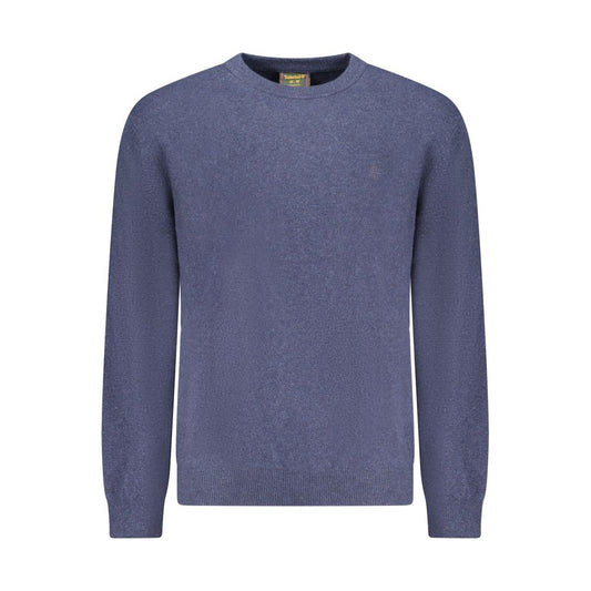 Blue Wool Men's Sweater