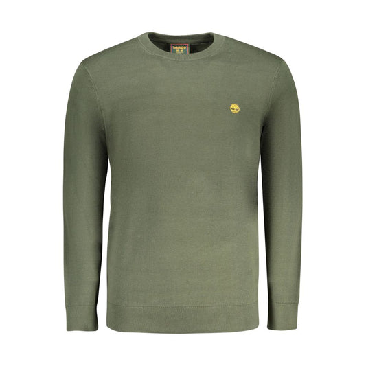 Green Cotton Men's Maglia