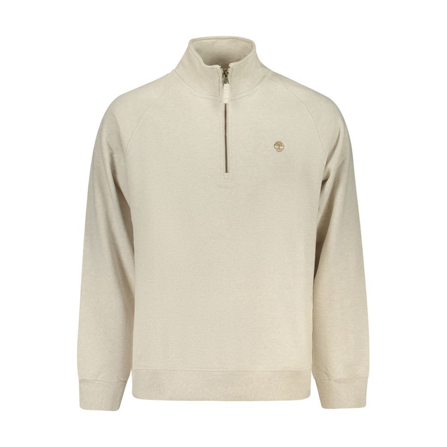 Beige Cotton Men's Sweatshirt