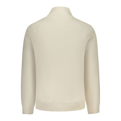 Beige Cotton Men's Sweatshirt