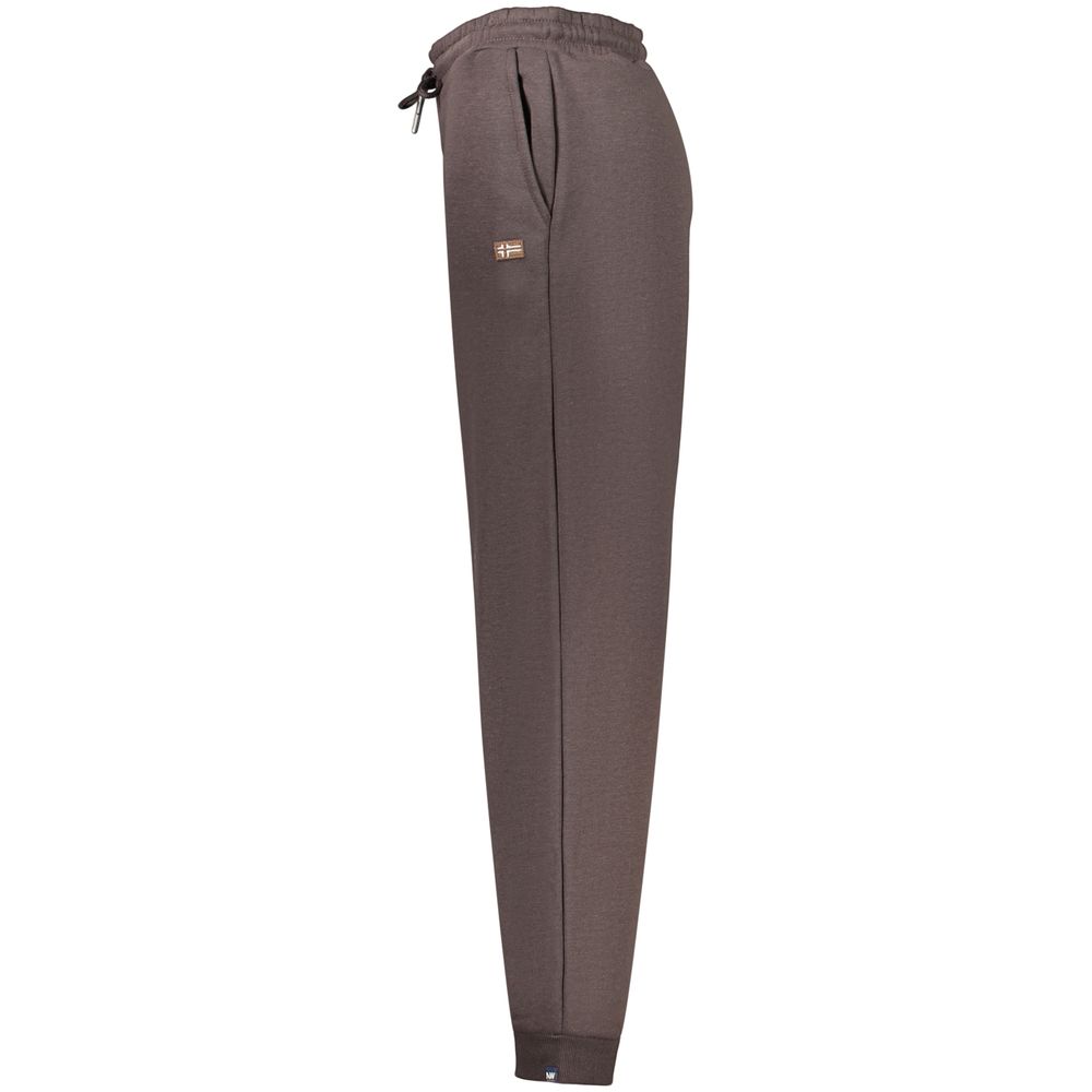 Brown Cotton Joggers (Workout Pants)