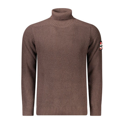 Brown Wool Turtleneck
