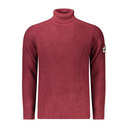 Red Wool Turtleneck