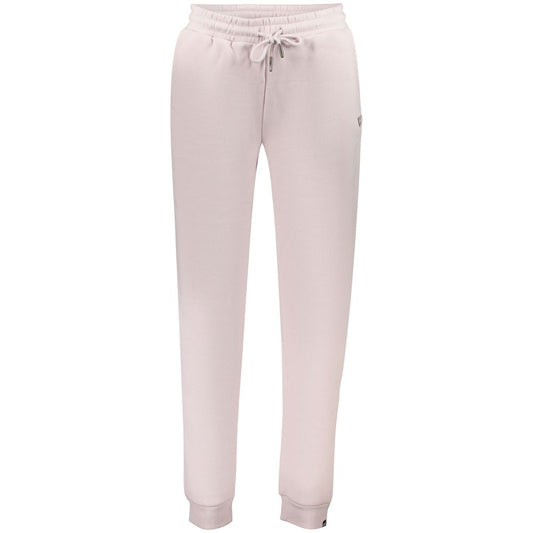 Pink Cotton Womens Trousers