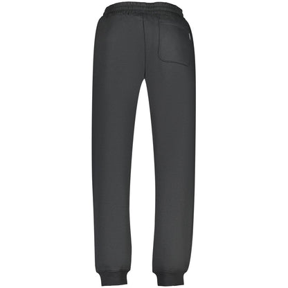 Black Cotton Men's Trouser