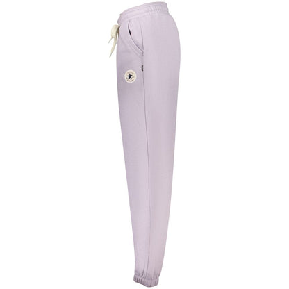 Purple Cotton Joggers (Workout Pants)