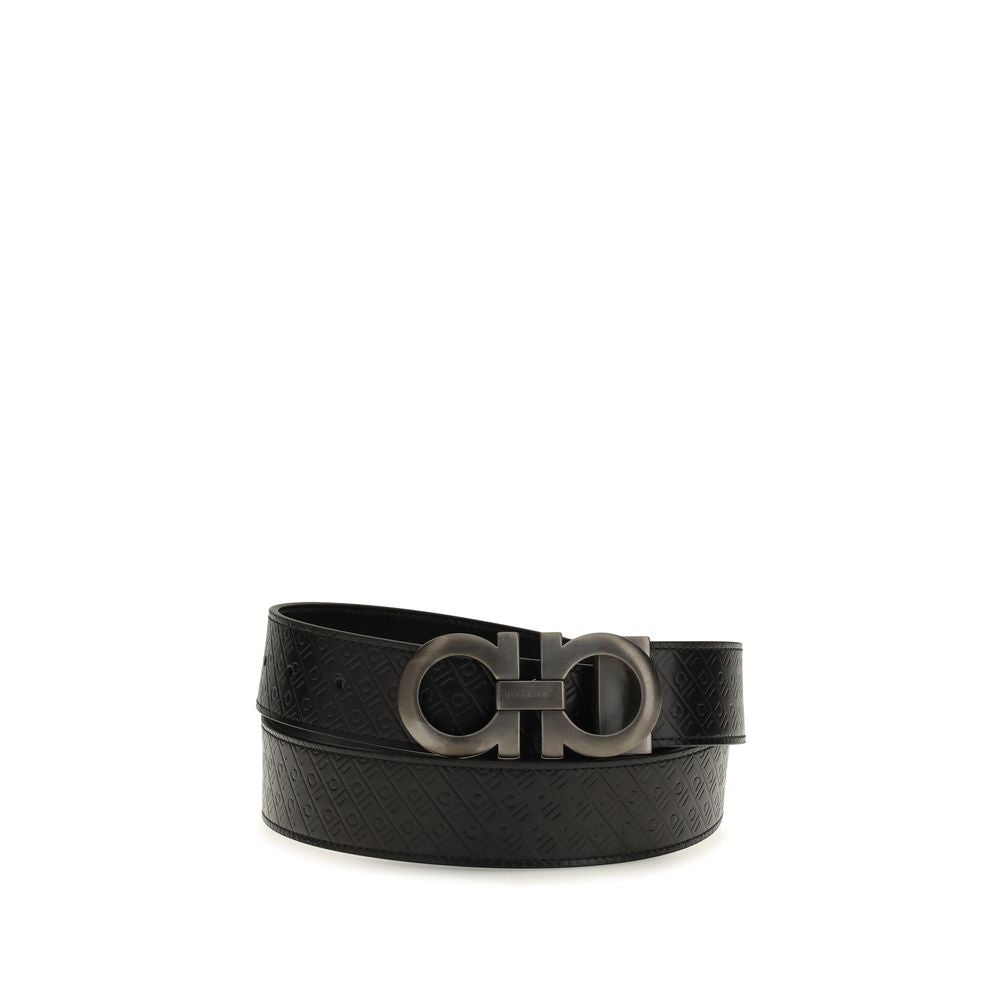 Black Calf Leather Bos Taurus Regular Belt