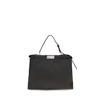 Black Calf Leather Bos Taurus Shoulder Bag
