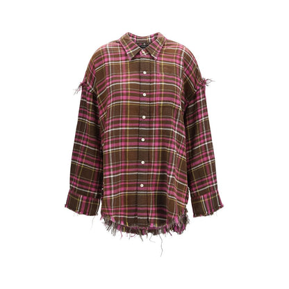 Brown Cotton Shirt