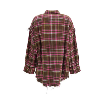 Brown Cotton Shirt