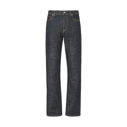 Blue Cotton Slim Fit Jeans