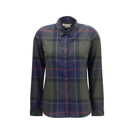 Bicolor Cotton Pattern Shirt