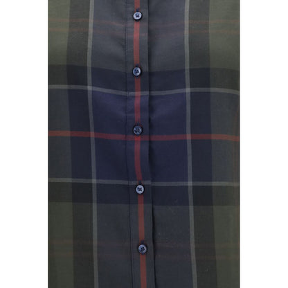 Bicolor Cotton Pattern Shirt