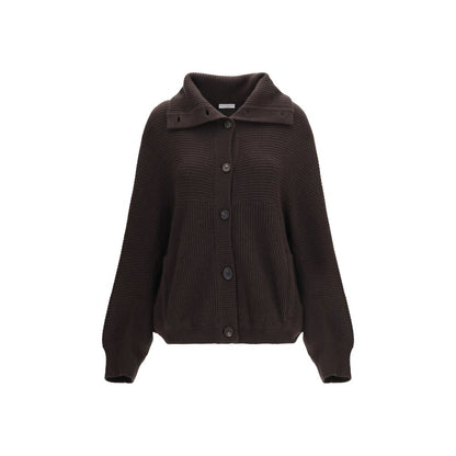 Brown Cashmere Cardigan