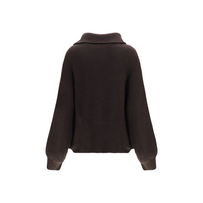 Brown Cashmere Cardigan