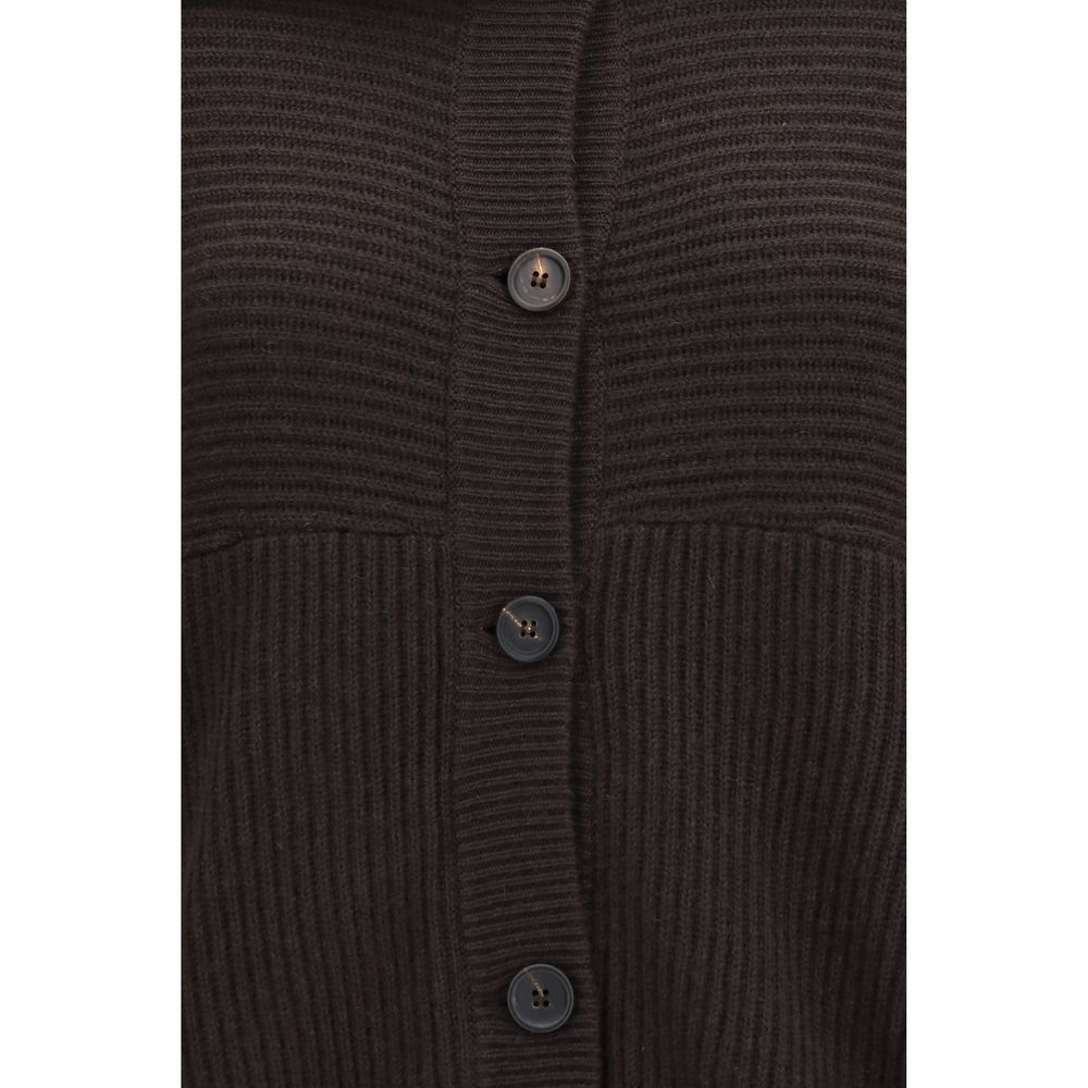 Brown Cashmere Cardigan