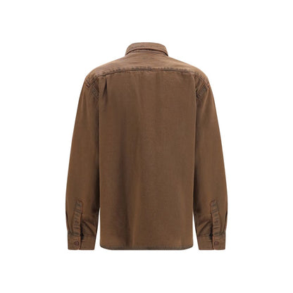 Brown Denim Shirt