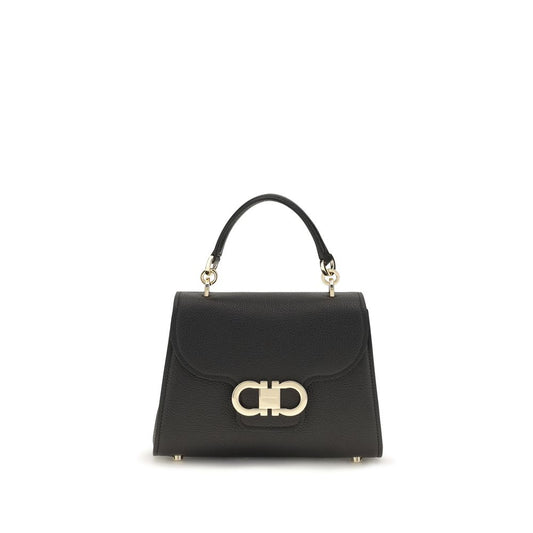 Black Calf Leather Bos Taurus Handbag