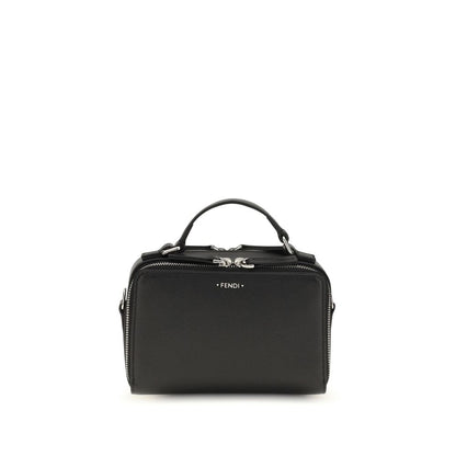 Black Calf Leather Bos Taurus Shoulder Bag