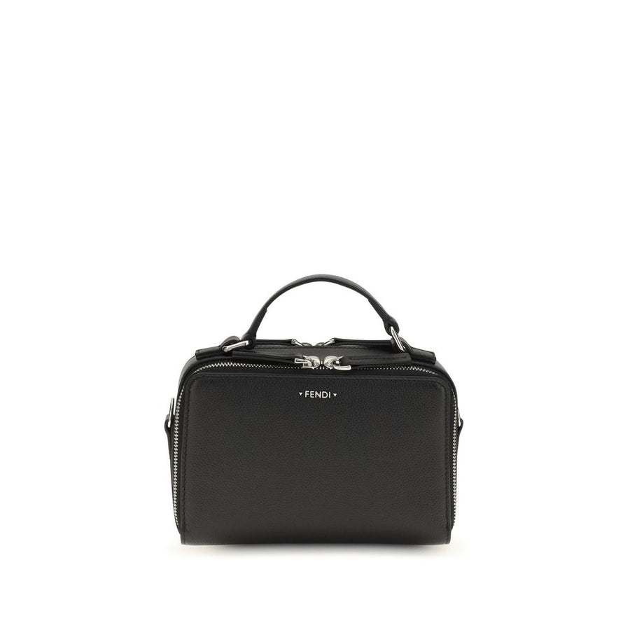 Black Calf Leather Bos Taurus Shoulder Bag