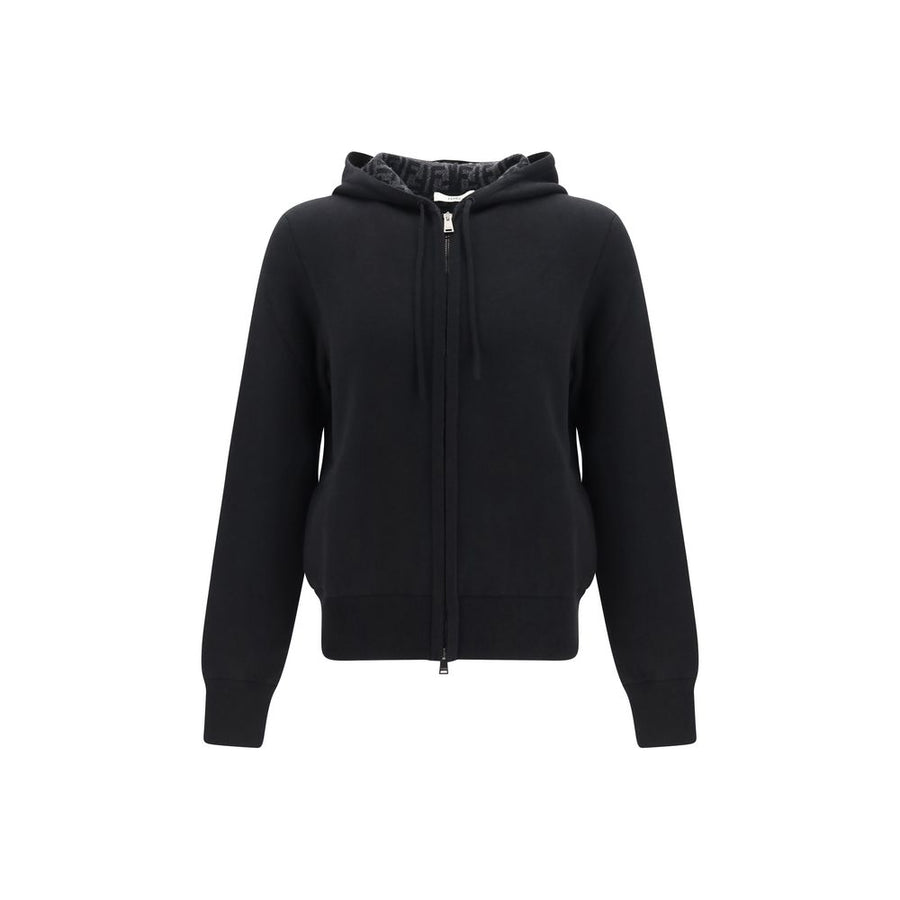 Black Cashmere Hoodie
