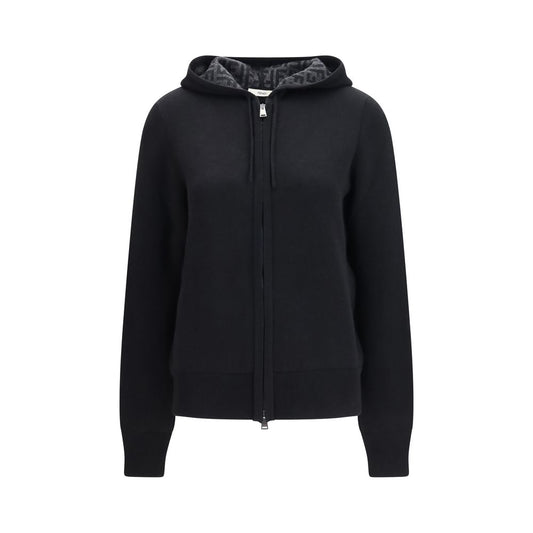 Black Cashmere Hoodie