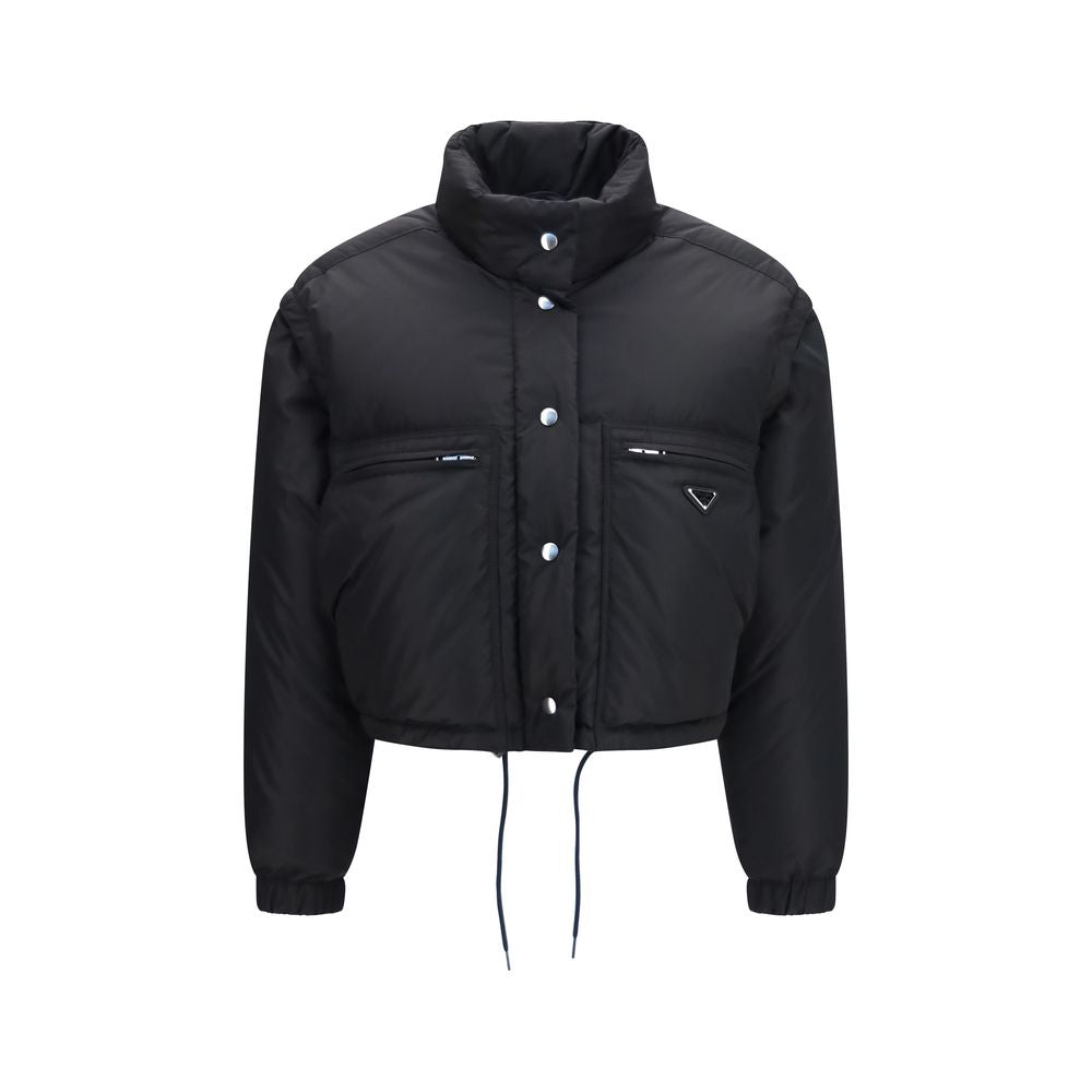 Black Goose Down Full-Length Jacket