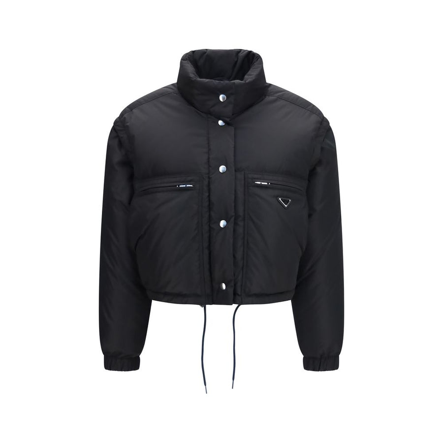 Black Goose Down Full-Length Jacket