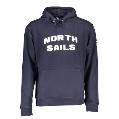 Blue Cotton Men's Sweatshirt