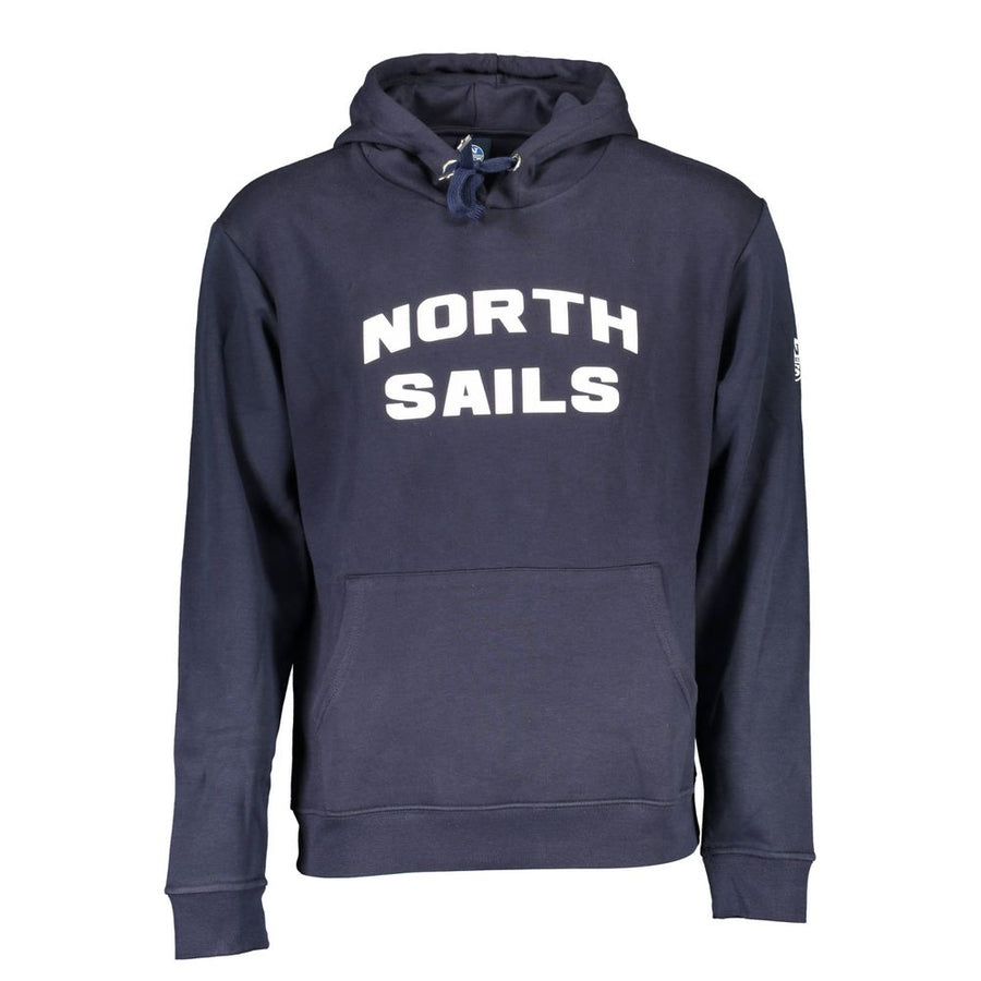 Blue Cotton Men's Sweatshirt
