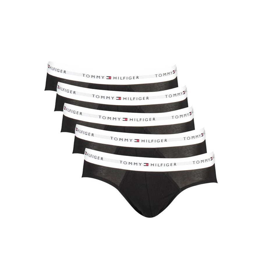 Black Cotton Men's Briefs