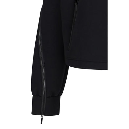 Black Polyester Sweatshirt