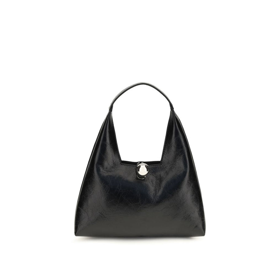 Black Calf Leather Bos Taurus Shoulder Bag