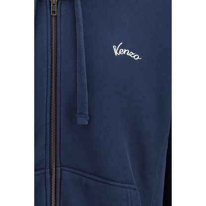 Blue Cotton Sweatshirt