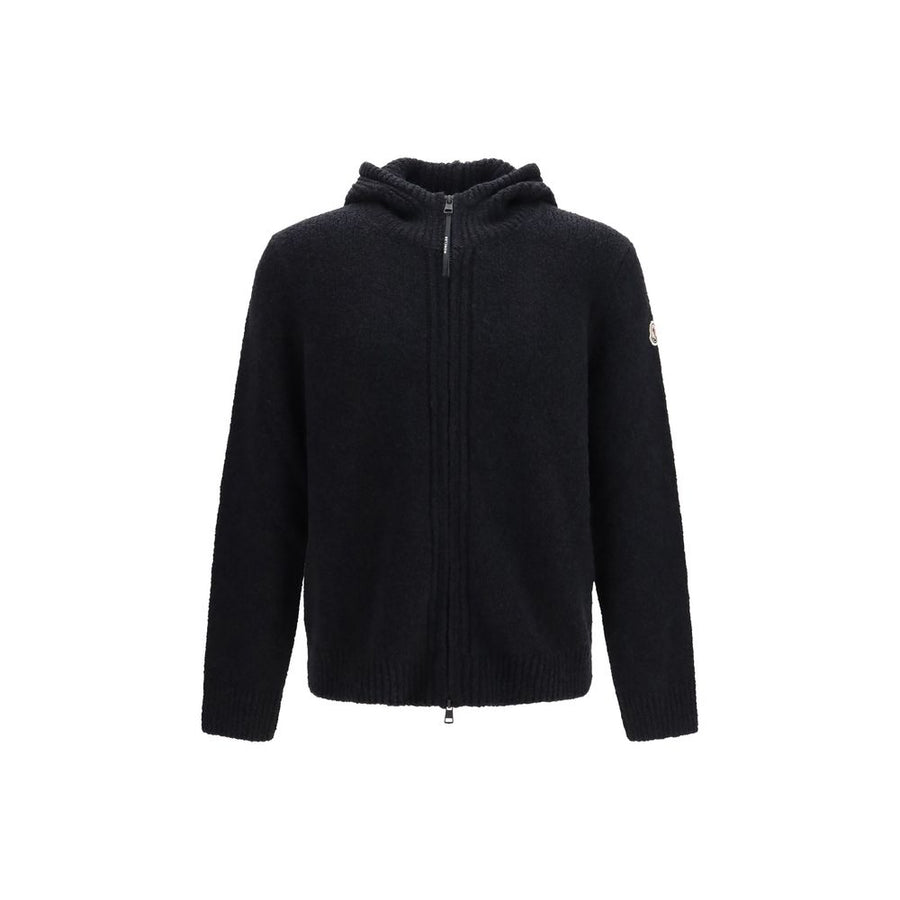 Black Wool Oves Aries Hoodie