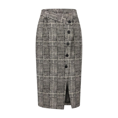 White Cotton Women Skirt